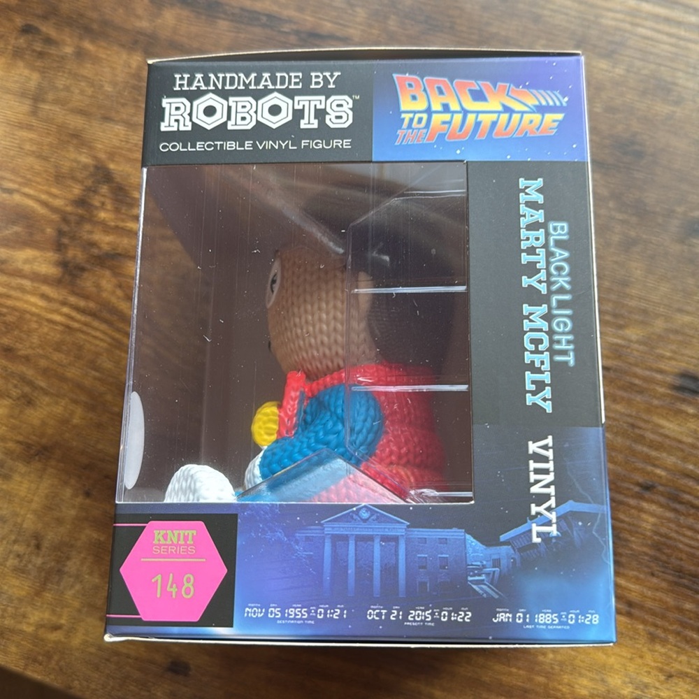Marty McFly Limited Edition Collectible Vinyl Figure Knit Series - Picture 3 of 10